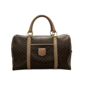 Celine Boston Bag Macadam Pattern